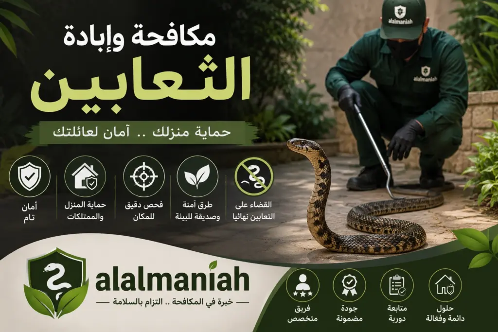 شركة مكافحة و ابادة الثعابين