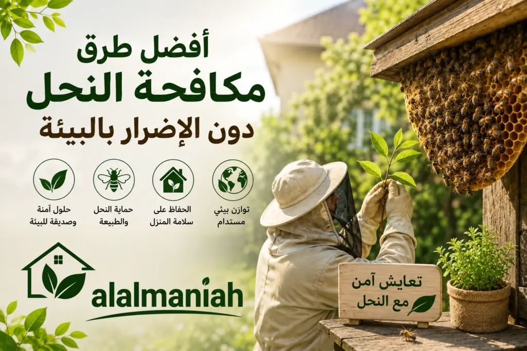 افضل طرق مكافحة النحل دو الاضرار بالبيئة