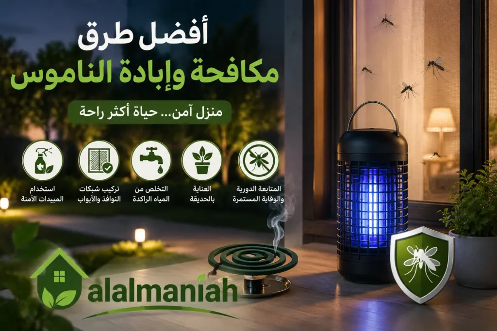 افضل طرق مكافحة و ابادة الناموس